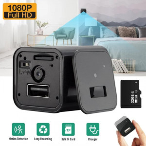 iUni IP15-Spionagekamera mit USB-Ladegerät, Full HD, Bewegungserkennung, Dauerstromversorgung - Img 4