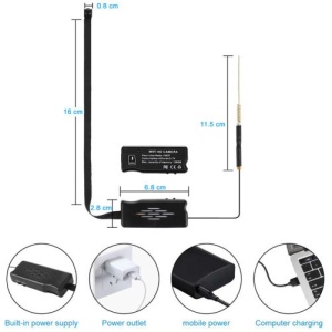 iUni IP20-Modul für drahtlose Überwachungskamera, 8 GB, P2P, integrierter Akku - Img 8