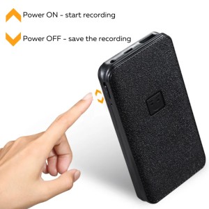iUni Q95 External Spy Recorder with Battery, 32GB, Voice Activation, MP3 Player - Img 6