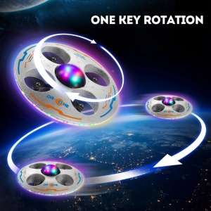 iUni S100-drone, led-verlichting, 360°-acrobatiek, schokbestendig, gyroscoop, 2,4 GHz-afstandsbediening - Img 6
