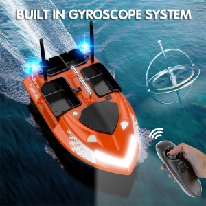 iUni V802 aasboot, 18.000 mAh, 4 reservoirs, 3 kg, 500 m, 15 km/u, 2,4 GHz afstandsbediening - Img 8