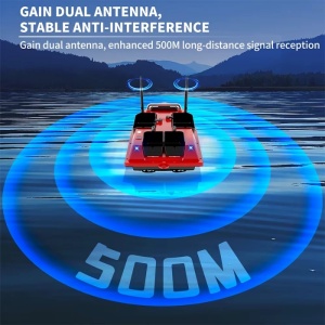 iUni V803 aasboot, 12.000 mAh, 4 reservoirs, 3 kg, 500 m, 15 km/u - Img 6
