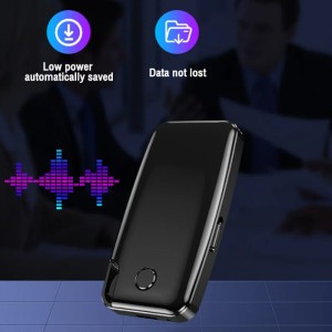 iUni ZD59 Мини шпионски диктофон, 32GB, гласово активиране, MP3 плейър - Img 9