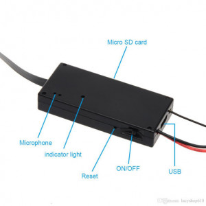 Modulare Spionagekamera iUni SpyCam IP23, kabellos, P2P, Audio-Video, Nachtsicht - Img 8
