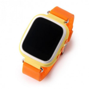 Smartwatch за деца iUni Kid90, GPS, вграден телефон, SOS бутон, Bluetooth, LCD 1.44 inch, Оранжев - Img 5