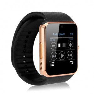 Smartwatch iUni GT08s Plus, τηλέφωνο, κάμερα, Bluetooth, 1,54 ίντσες, χρυσό - Img 7