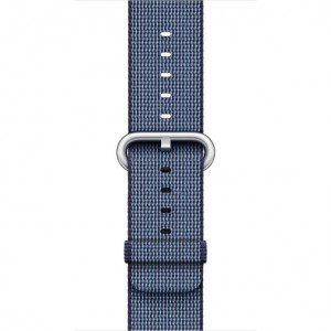 Λουράκι iUni Woven Strap για Apple Watch 1/2/3/4/5/6/7 38 mm Νάιλον Μπλε Νύχτα - Img 3