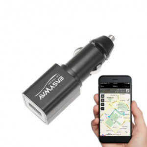 Зарядно за кола iUni SpyMic N16, GSM Шпионски микрофон, GPS проследяване, Черен - Img 10