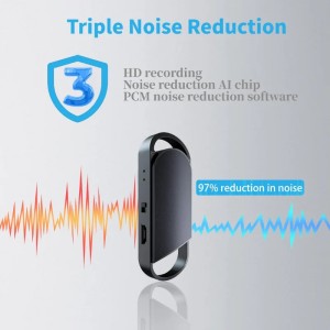 Ключодържател Шпионски Диктофон iUni SK008, 8GB, 18-часова автономия, MP3 плейър - Img 10