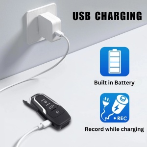 Ключ за кола с шпионска камера iUni RMS25, 16GB, Full HD, детекция на движение, снимка, видео - Img 6