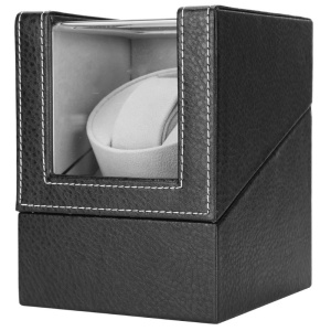 Кутия за Навиване на Часовници iUni, Watch Winder, Черно-Сива - Img 10