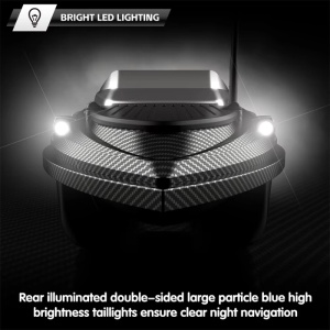 Лодка за риболовна стръв iUni V080, GPS, Търсач на риба, чанта за носене, 20000mAh, 800m, 15km/h, 2.4GHz дистанционно управление - Img 9