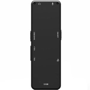 Шпионски микрофон iUni SpyMic REP01, Професионален диктофон, 8GB, MP3 Player - Img 9