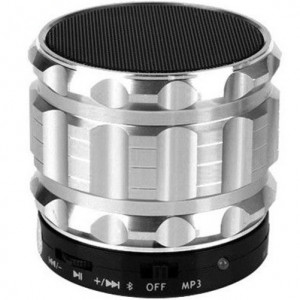 Bluetooth високоговорител iUni DF12, 3W, USB, Слот карта, Радио, Алуминий, Сребрист - Img 6