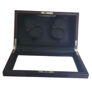 iUni Automatischer Uhrenwickler, Watch Winder 4 Mahon-Black - Img 9