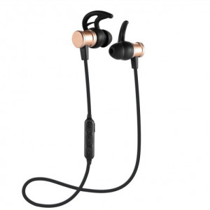iUni CB07 Bluetooth Headset, Magnet, Gold