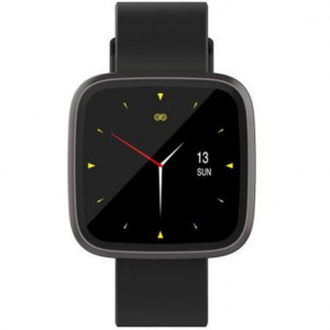 iUni H5 Smartwatch, Touchscreen, Bluetooth, Benachrichtigungen, Schrittzähler, schwarz - Img 6