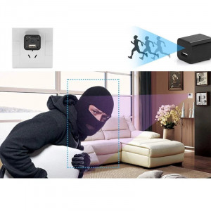 iUni IP15-Spionagekamera mit USB-Ladegerät, Full HD, Bewegungserkennung, Dauerstromversorgung - Img 5