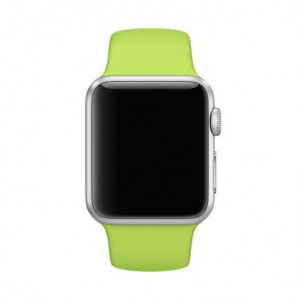 iUni Strap for Apple Watch 1/2/3/4/5/6/7 40 mm Elastomer Green - Img 8