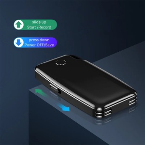 iUni ZD59 Мини шпионски диктофон, 32GB, гласово активиране, MP3 плейър - Img 4