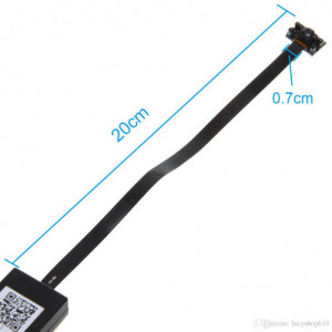 Modulare Spionagekamera iUni SpyCam IP23, kabellos, P2P, Audio-Video, Nachtsicht - Img 9