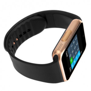 Smartwatch iUni GT08s Plus, τηλέφωνο, κάμερα, Bluetooth, 1,54 ίντσες, χρυσό - Img 8