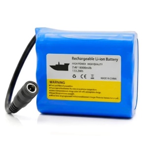 Батерия за Лодка за стръв, 18000mAh, iUni BT18, 7.4V, Li-ion, Aкумулаторна