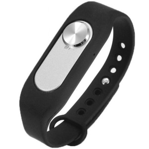 Гривна с шпионски диктофон iUni SpyMic W430, 8 GB вътрешна памет - Img 1