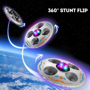 Дрон iUni S100, LED светлини, 360° акробатика, устойчив на удар, жироскоп, 2,4 GHz дистанционно управление - Img 8