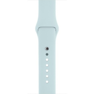 Каишка iUni за Apple Watch 1/2/3/4/5/6/7 44 мм Силикон Turquoise - Img 9