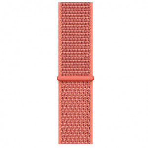 Каишка iUni Спортен Woven Strap за Apple Watch 1/2/3/4/5/6/7 38 мм Найлон Electric Оранжев - Img 8