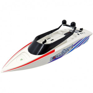 Лодка за дистанционно iUni RC Racing Boat Водоустойчив, 2.4Ghz Честота, Бял - Img 4