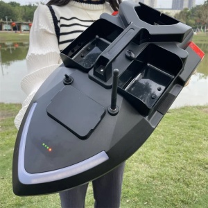 Лодка за риболовна стръв iUni V801, 3 резервоара, капацитет 2 кг, 500m, 5200mAh, 10km/h, 2.4GHz дистанционно управление - Img 2