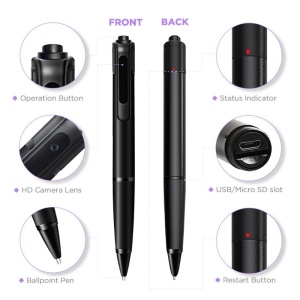 Мини камера iUni W9 Pro, Full HD, 64GB MicroSD карта - Img 7
