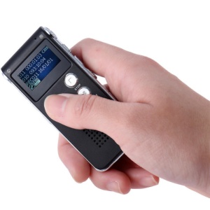 Мини професионален диктофон iUni SpyMic REP03, 8 GB вътрешна памет, MP3 Player - Img 3