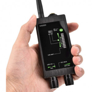 Професионален детектор iUni CM800 за видеокамери, микрофони, GPS локатори - Img 8