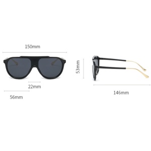 Слънчеви очила iUni iEye Aviator, UV400 - Img 8