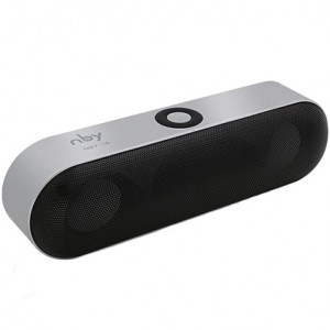 Bluetooth високоговорител iUni DF19, Слот карта, Сив-Черен - Img 2