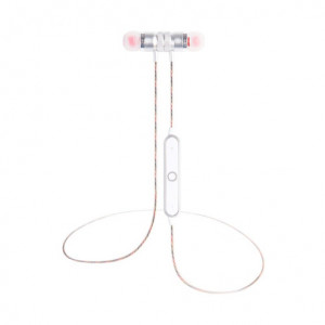 Bluetooth слушалка iUni CB08, Магнит, Сребрист - Img 2