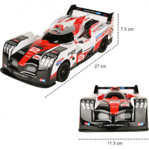 iUni 05599 Op afstand bestuurbare auto, schaal 1:14, raceauto, 15 km/u, rood - Img 12
