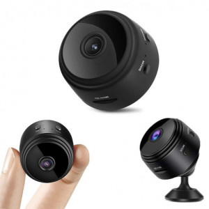 iUni A9 Мини шпионска камера, безжична, VGA 480P, аудио-видео, нощно виждане - Img 6