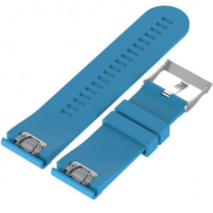 iUni-Armband 22 mm für Garmin Fenix 5, Silikon, blau - Img 2