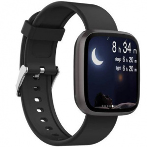 iUni H5 Smartwatch, Touchscreen, Bluetooth, Benachrichtigungen, Schrittzähler, schwarz - Img 7