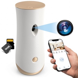 iUni IP77 Minikamera, WLAN, Full HD, 16 GB, Live-Ansicht auf dem Smartphone