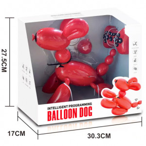 iUni K32A Slimme robothond, ballonhond, 50 functies, aanraakbediening, afstandsbediening, rood-zwart - Img 7