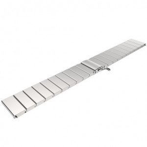 iUni Link Armband 20 mm für Gear S2, Edelstahl, silberfarben - Img 4