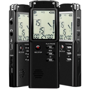Professioneller Mini-Diktiergerät iUni SpyMic REP06, 8 GB interner Speicher, MP3-Player - Img 4