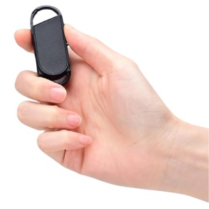 Schlüsselanhänger mit verstecktem Diktiergerät iUni SK008, 8 GB, 18 Stunden Betriebsdauer, MP3-Player - Img 2