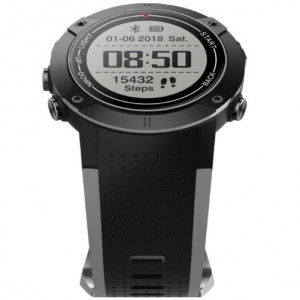 Smartwatch iUni DM18, Време на готовност 30 дни, GPS, Bluetooth, OLED, Водоустойчив, сив - Img 5