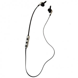 Ακουστικό Bluetooth iUni CB82, Χέρια ελεύθερα, Ασημί - Img 4